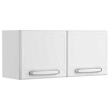 Imagem de Armário Aéreo Evidence Aço 80cm 2 Portas 7004 Branco - Bertolini
