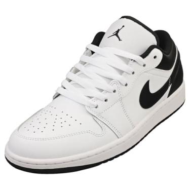 Imagem de NIKE Tênis masculino Air Jordan 1 Low 553558-093 adulto, Branco, 43