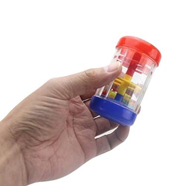 Imagem de Rainmaker Rain Stick, Educação Musical Rain Stick Shaker Tubo de Chocalho de Plástico Tubo de Chocalho de Chuva Brinquedo Agitador de Chuva para Bebês, Crianças e Crianças (1