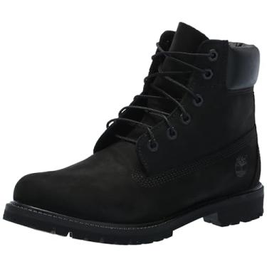 Imagem de Timberland Bota feminina impermeável premium de 15 cm, Preto - novo 2024, 5.5