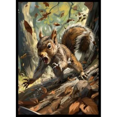 Imagem de (Squirrel) - 100ct Matte TCG/MTG Card Art Sleeves