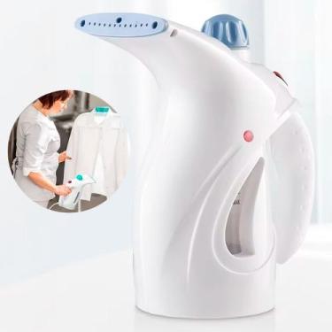 Imagem de Passadeira a Vapor Branco Potente para Passar Roupas na Viagem 110v - 