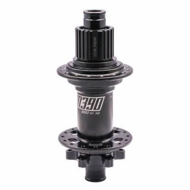 Imagem de BestParts Cubo traseiro KOOZER XM390 Boost MTB, 32 furos, 72HD, 6 parafusos, liga 7075, eixo de alta resistência, freio a disco traseiro 12 x 148 mm, preto MS Freehub para Shimano Microspline MS 12