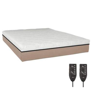 Imagem de Colchão Magnético Massageador - Eco Premium - Eco New, Bege, Queen