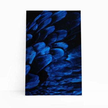 Imagem de Quadro Arara Penas uis Asas Aves Animais Canvas 60X40Cm - Plimshop