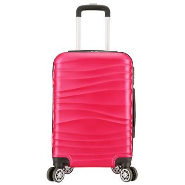 Imagem de Mala de Viagem Grande 23Kg Eagle 77x48x30 Em Abs C/ Rodinhas 360 AS67,