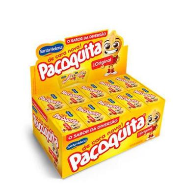 Imagem de Paçoca Quadrada Embrulada Pacoquita 50Un - Santa Helena