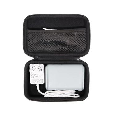 Imagem de Capa organizadora rígida de EVA para GL.iNet GL-AXT1800/ GL-MT3000/ GL-SFT1200/ GL-E750/ GL-A1300 para viagem sem fio Gigabit Router portátil WiFi, carregadores, cabos, acessórios, bolsa de