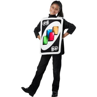 Imagem de Rubie's Child's Mattel Games Uno Draw Four Card Costume, As Shown, One Size