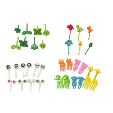 Imagem de Kit 34 Pcs Garfinhos Olhinhos Dinossauro Divertidos Escolar - Bruartt