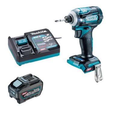 Imagem de Parafusadeira De Impacto 40V XGT TD001  5.0ah Makita 220v