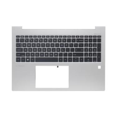Imagem de Novo apoio para as mãos de substituição para HP EliteBook 860 G9 865 G9 EliteBook 1060 G9 capa superior com teclado retroiluminado N08145-001 N13904-001 N13904-B31