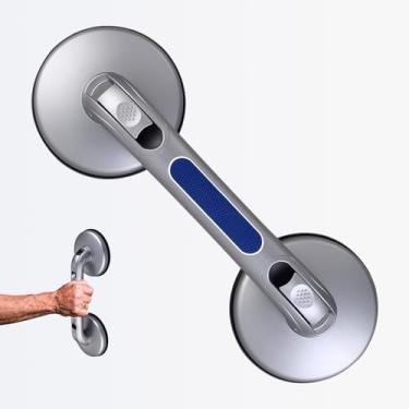 Imagem de DAREN MEDICAL Novas barras de apoio de chuveiro para banheiras e chuveiros, garra forte com ventosa de retenção, alça de banho para deficientes, idosos e idosos, barra de apoio de segurança para