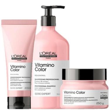 Imagem de LOreal Professionnel Kit Serie Expert Vitamino Color Trio 3 Produtos