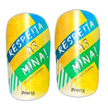 Imagem de Caneleira Profix Respeita As Mina Risca - Profix Sports