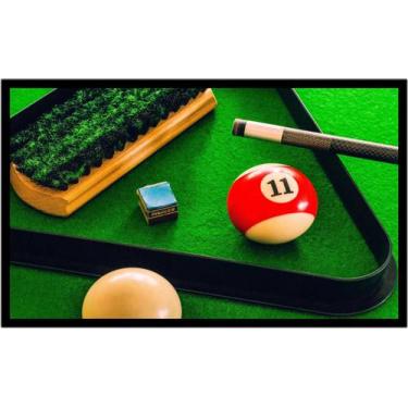 Imagem de Quadro Decorativo Sinuca Bilhar Esportes Jogos Mesa Bola Pub Bar Salas