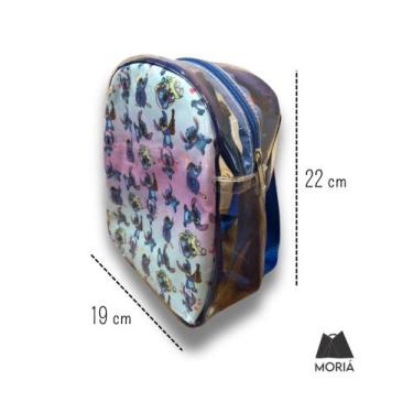 Imagem de Mochila infantil personagens crianças - Moriá, Stitch