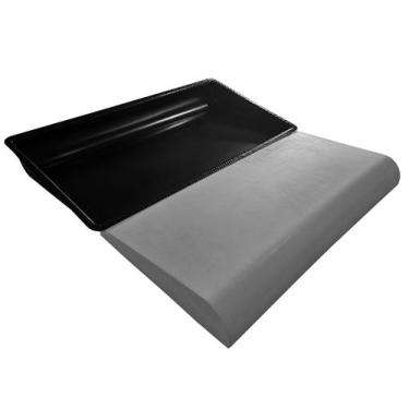 Imagem de Forma Abs 2mm Para Borda De Piscina Cimento 50x25 - Xmoldes - Xmoldes 