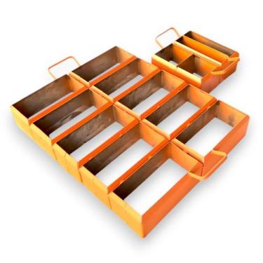 Imagem de Forma de Aço para produzir Bloco Paver 20x10cm Faz no Local - FLI Come