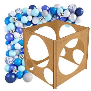 Imagem de Medidor De Bexigas Balões Bolas Balão De Festa 8 Medidas 3" a 10"  Dec