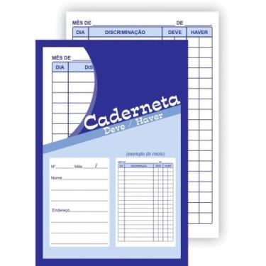 Imagem de Caderneta DEVE/HAVER Flexível 16F PCT com 50 - Tamoio