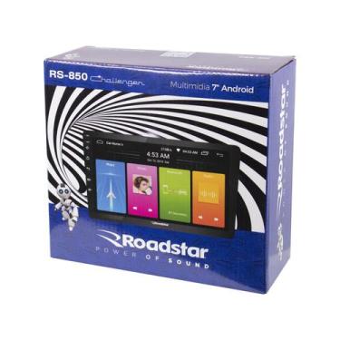 Imagem de Toca Radio MP3 Roadstar RS-850 - 50W - USB -/Wi-Fi - FM - 7"