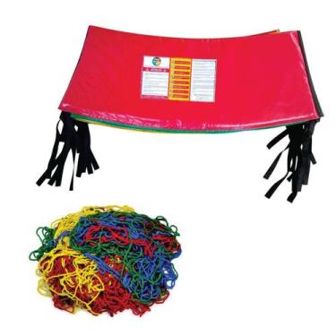 Imagem de Kit Protetor de Molas + Rede Tela de Proteção 1,40m / 1,50m - Cama Elá