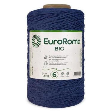Imagem de Barbante EuroRoma Colorido Big Cone Nº06 1,8Kg, AZUL MARINHO