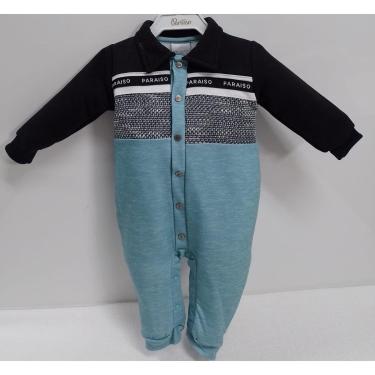 Imagem de Macacão Térmico Duplo Bebê Menino Soft Inverno Paraiso 14504-Masculino