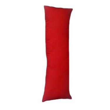 Imagem de Almofada de Cinto de Segurança 65x15cm - Happy Line, Vermelho