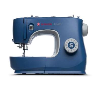 Imagem de Máquina de Costura M3335 Azul - Singer, 110V