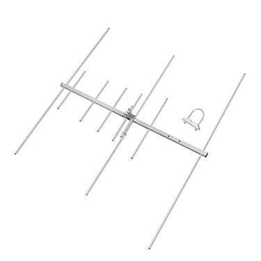 Imagem de HYS Antena Yagi VHF/UHF de banda dupla de alto ganho 9,5/11,5dBi 100W - 144MHz e 430MHz antena direcional externa para rádio amador, sistemas repetidores, comunicações digitais móveis com montagem
