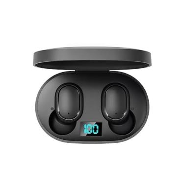 Imagem de Fone De Ouvido Bluetooth Sem Fio TWS 5.0 Portatil Andoid Iphone Recarregavel (PRETO)
