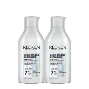 Imagem de Kit Redken Acidic Bonding Concentrate Shampoo 300 Extra (2 unidades)