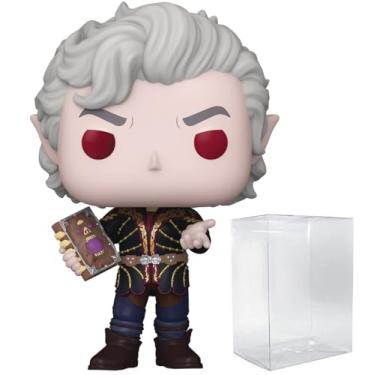 Imagem de POP Jogos: Baldur's Gate - Astarion com Necromancia de Thay edição limitada Chase Funko Boneco de vinil (incluído com caixa protetora compatível), multicolorido, 9,5 cm