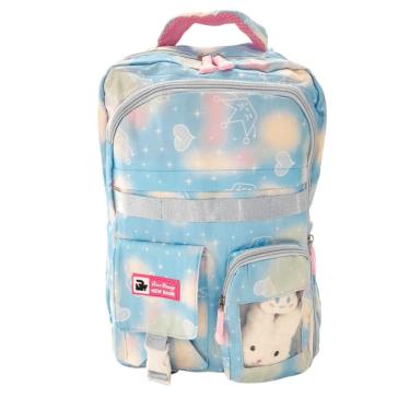 Imagem de Mochila Feminina Tie-dye 2447464 Azul - Quanhe