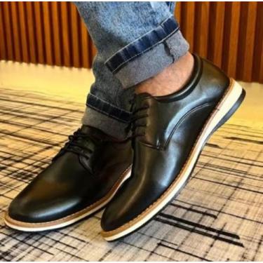 Imagem de sapato social oxford masculino, Preto, 42