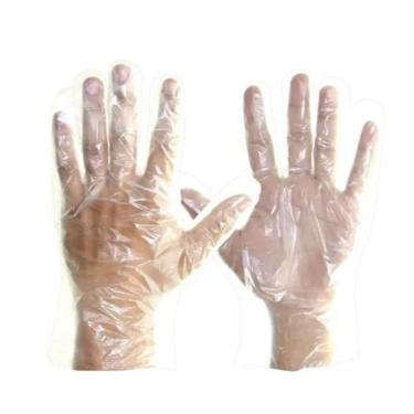 Imagem de Luvas De Plástico Descartável Com 25 Unidades