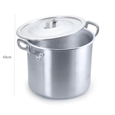 Imagem de Caldeirão Aluminio Linha Hotel Restaurante Nº45 68Litros