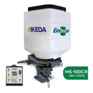 Imagem de Semeadora Adubadora p/ Trator Ms 100 c/ Controle Remoto -  Ikeda