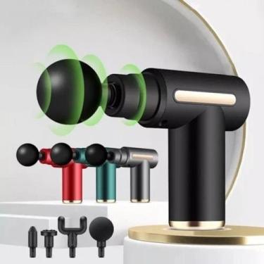 Imagem de Massageador Pistola de Massagem Elétrico Alta Frequência Profissional 