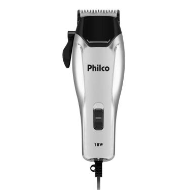 Imagem de Máquina de Cortar Cabelo Philco PCR04 Preta 127V