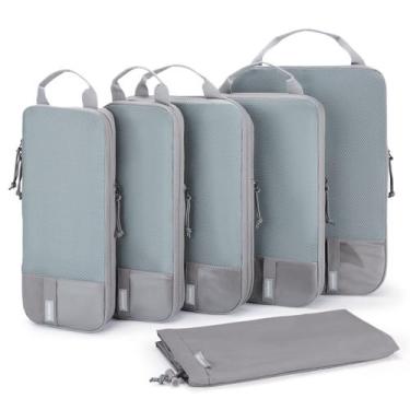 Imagem de Conjunto de 6 Cubos de Compressão BAGSMART para Viagem