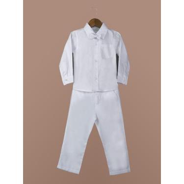 Imagem de Conjunto Bebê Masculino Cotton Premium - Laureh, Cinza, G