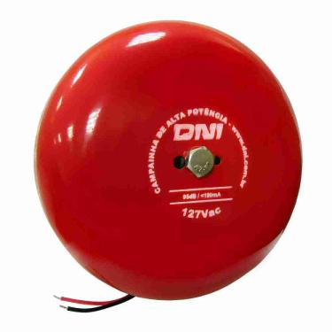 Imagem de Campainha Tipo Gongo DNI 6349 Alta Potência 127V
