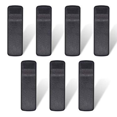Imagem de Aimtobest HLN8255B HLN8255 Clipe de cinto compatível com Motorola Radio CP200 CP200D PR400 EP450 DP1400 DEP450 CP140 CP150 CP180 NNTN4497 NNTN4497CR NNTN4970 NNTN49 70A NNTN4851 NNTN4851A (pacote com