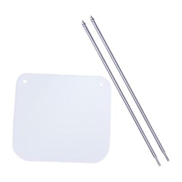 Imagem de shamjina Placa de acrílico Baffle placa portátil Mini Grinder Diy Retinging Guard Shield