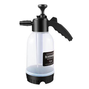 Imagem de Ｂｅｓｇａ Pulverizador de bomba de espuma de carro de 2 litros, economia portátil, economizando versátil essencial, fácil de usar pulverizador de espuma manual, Transparente