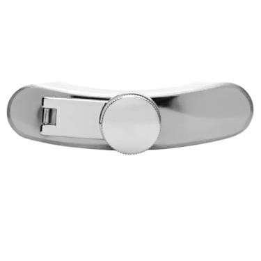 Imagem de Cantil Inox de Bolso para Whisky 220 Ml Prata