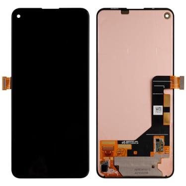 Imagem de Substituição de tela digital TFT compatível com Google Pixel 5a 5G G1F8F G4S1M (sem impressão digital) Display LCD Touch Screen Digitalizador Assembléia com ferramentas de reparo - 17.3 cm